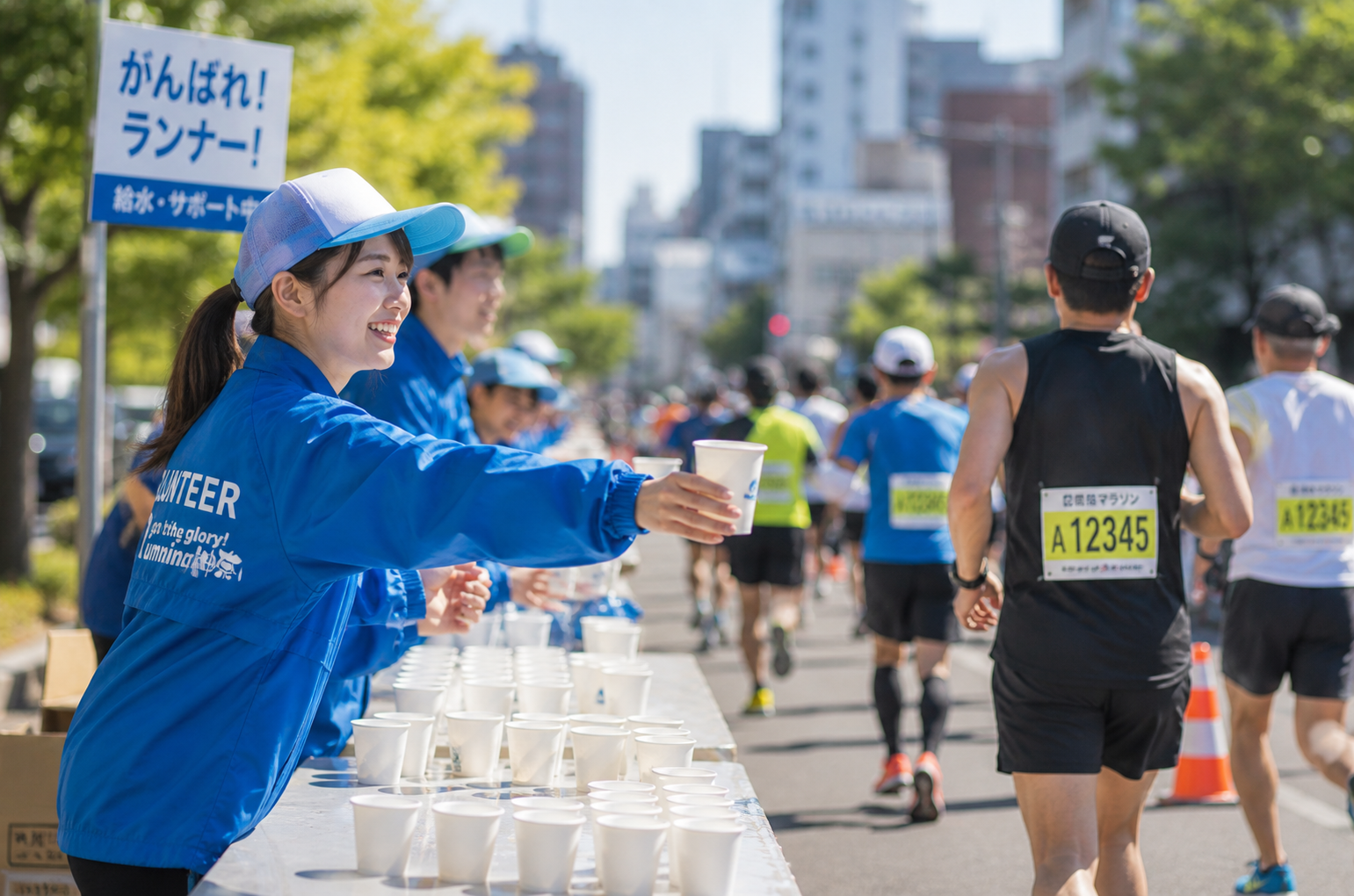 ボランティアメンバー活動の様子